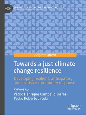 cover image of Towards a just climate change resilience
